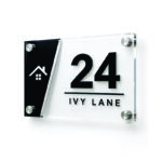 Custom House Number Signs in Nigeria | Building Number Plates