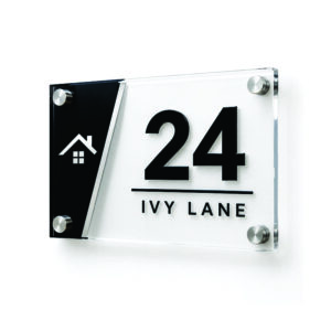 Custom House Number Signs in Nigeria | Building Number Plates