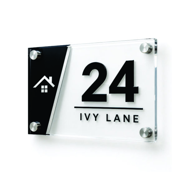 Custom House Number Signs Custom House Number Signs in Nigeria | Building Number Plates