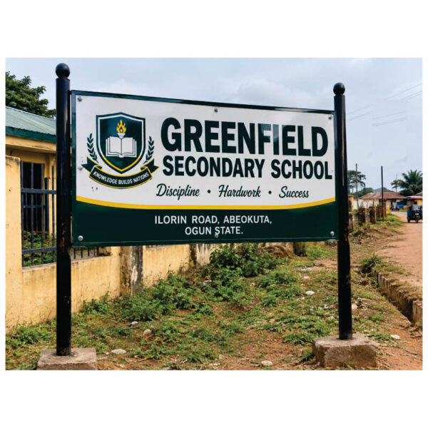 Custom Metal Sign Boards in Lagos Nigeria | Business & Outdoor Signs