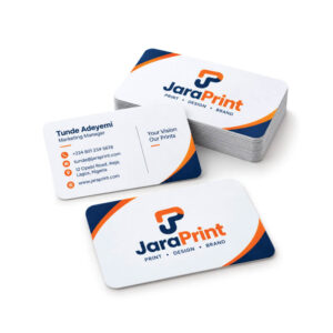 Rounded Corner Business Cards Printing in Nigeria