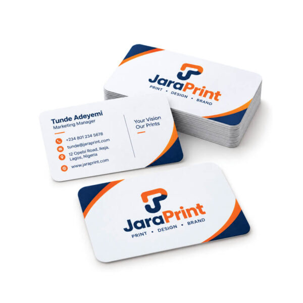 Rounded Corner Business Cards Printing in Nigeria